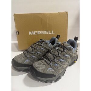 Merrell Moab 2 Hiking Shoes Womens 7 Grey NIB Waterproof Vibram Trail Sneakers